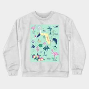 Florida Vacation Crewneck Sweatshirt